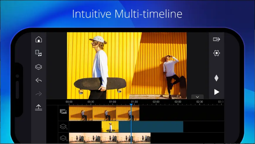 muti-timelink in powerdirector