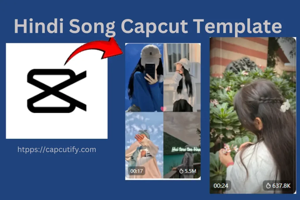 Hindi song capcut template